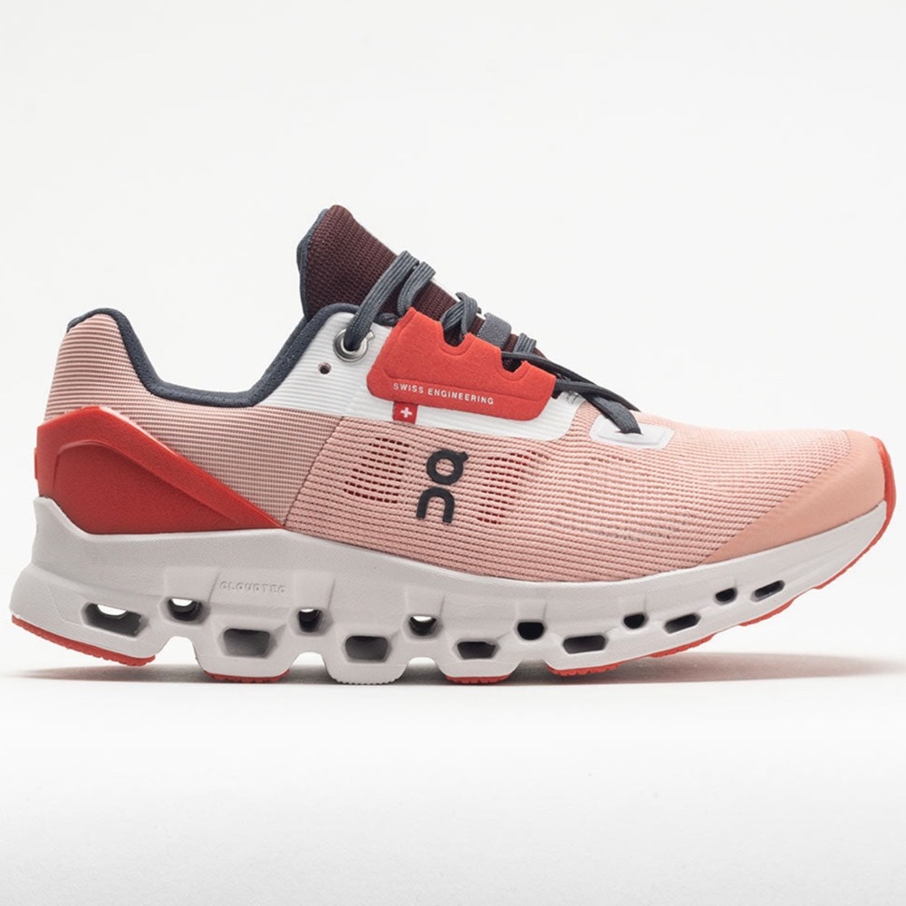 On Cloudstratus Womens Rose/Red, 9.5 🏃🏽‍♀️ 🌹